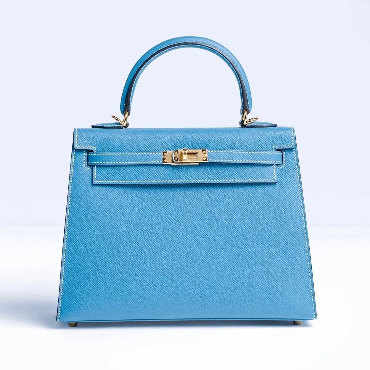 에르메스 켈리 28 셀리에 블루 드 노드 골드 하드웨어 (100% HAND MADE)