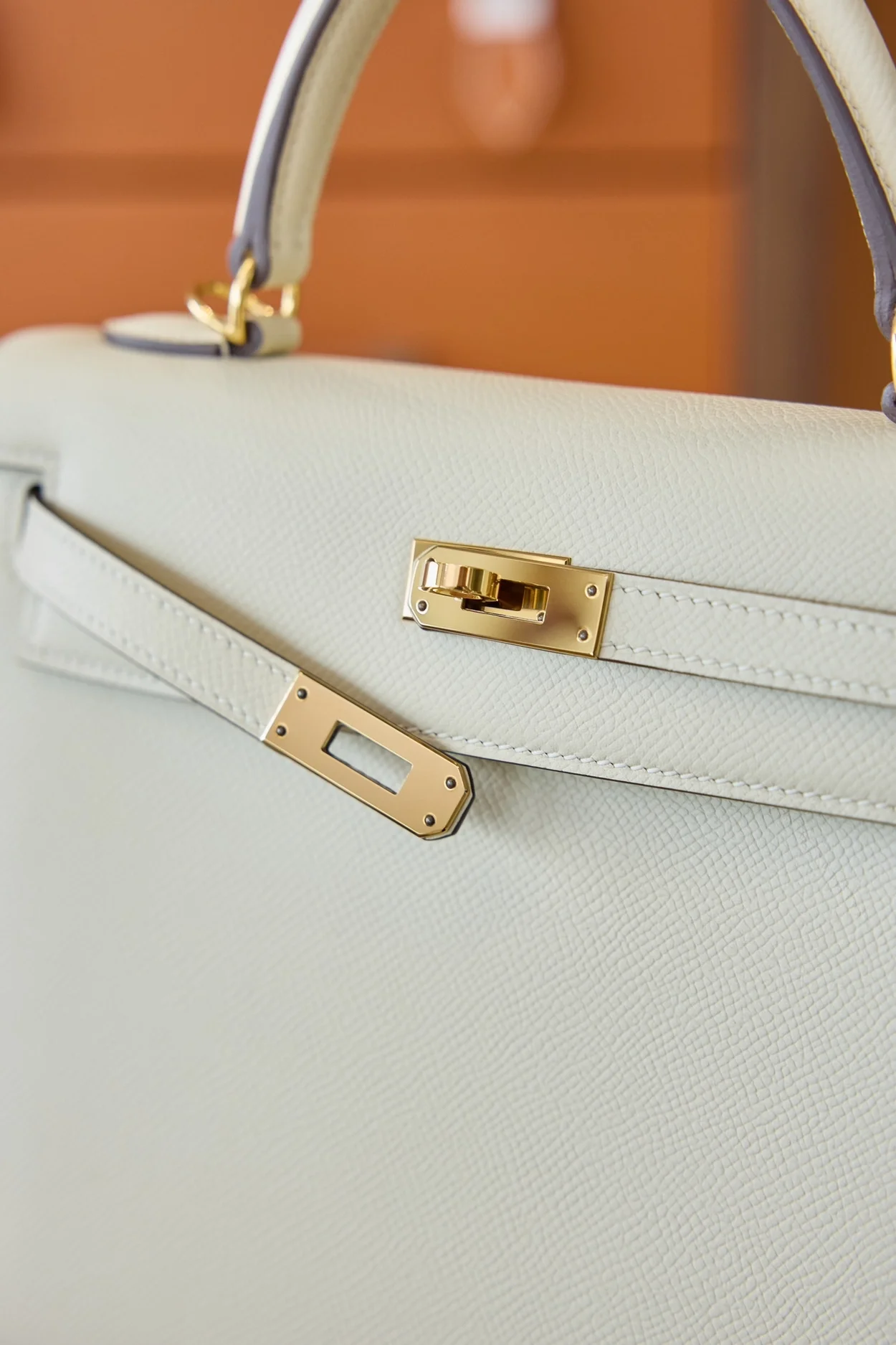 에르메스 켈리 25 셀리에 나타 골드 하드웨어 (100% HAND MADE)