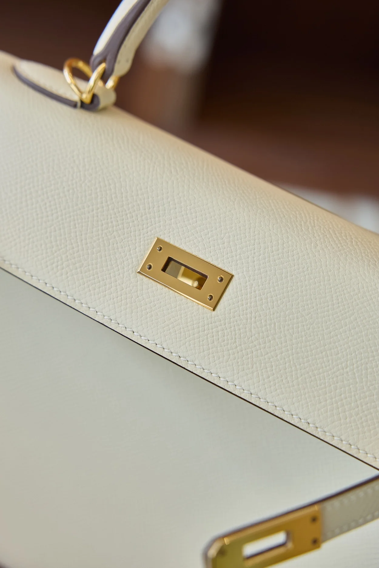 에르메스 켈리 25 셀리에 나타 골드 하드웨어 (100% HAND MADE)