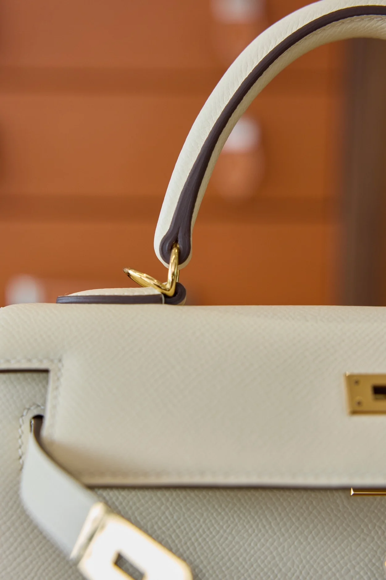 에르메스 켈리 25 셀리에 나타 골드 하드웨어 (100% HAND MADE)