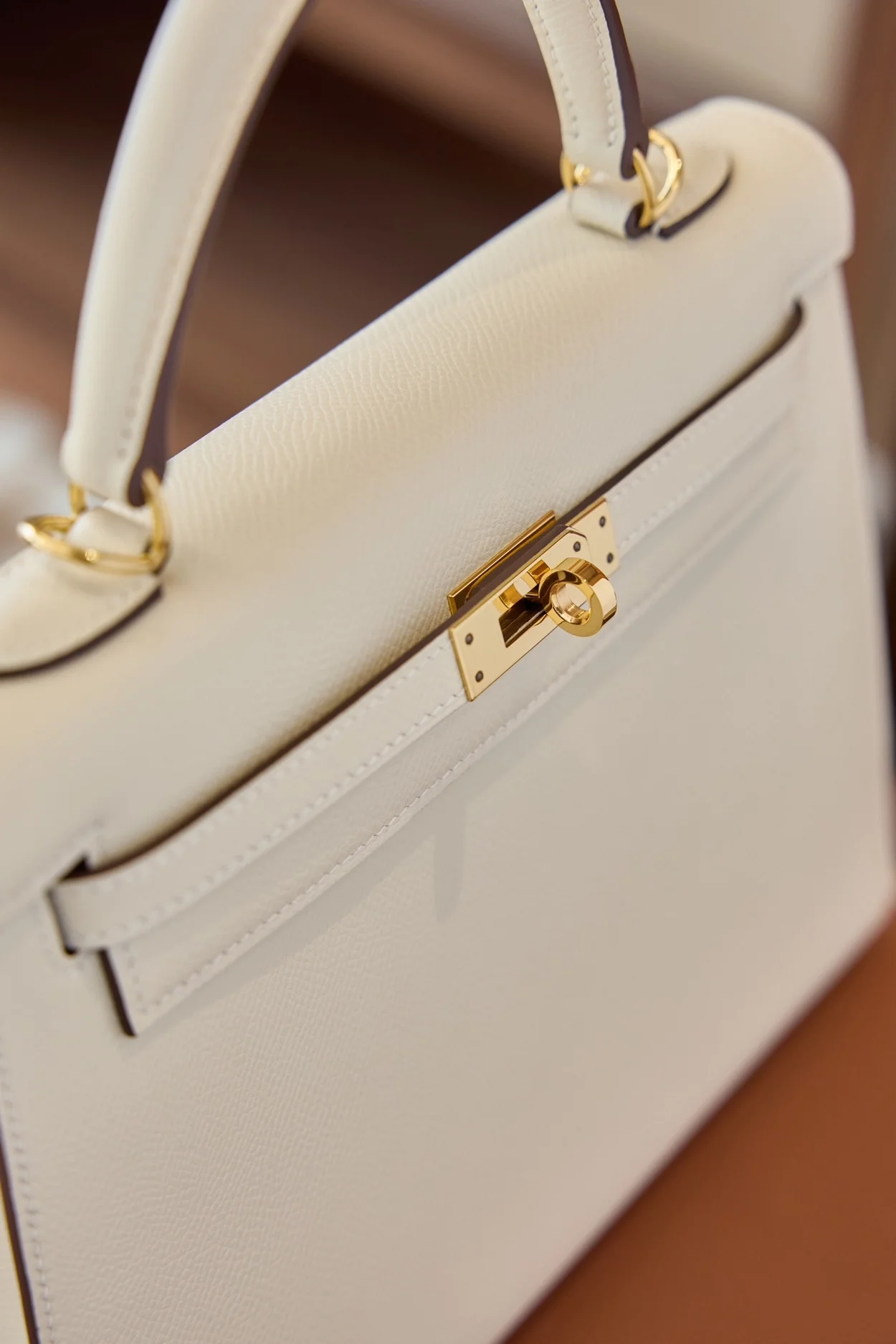 에르메스 켈리 25 셀리에 나타 골드 하드웨어 (100% HAND MADE)