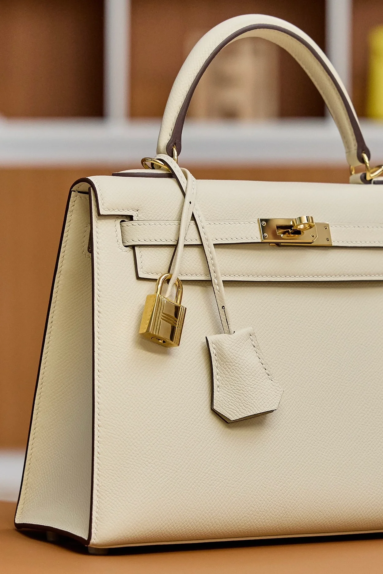 에르메스 켈리 25 셀리에 나타 골드 하드웨어 (100% HAND MADE)
