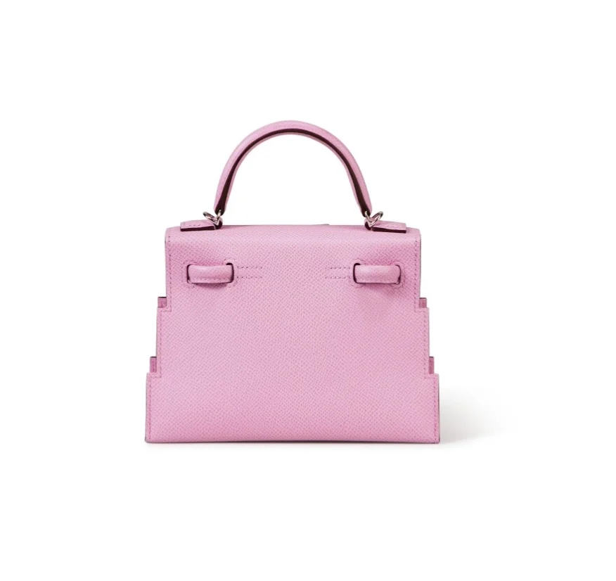 에르메스 켈리돌 픽토 핑크 팔라듐 하드웨어 (100% HAND MADE)