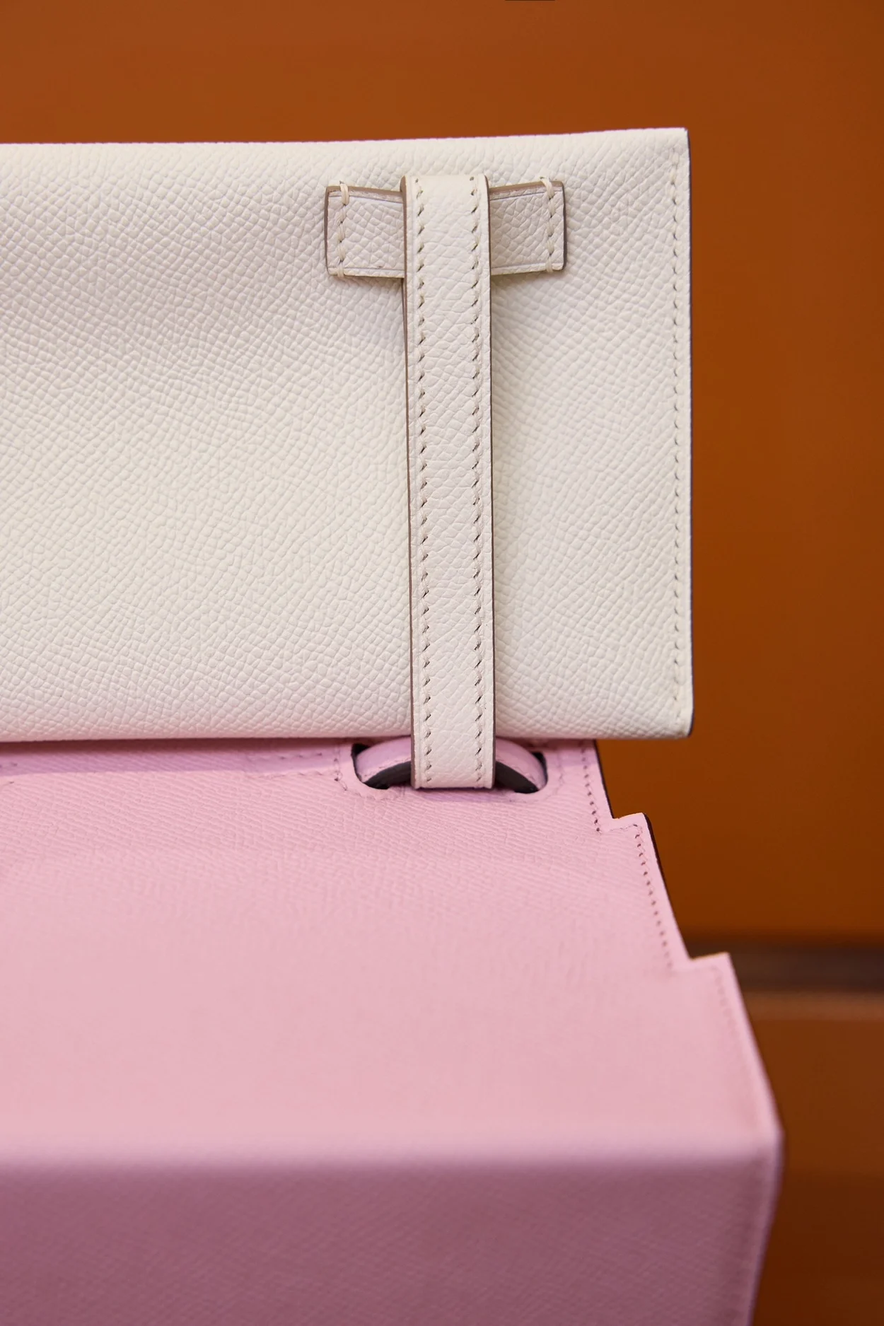 에르메스 켈리돌 픽토 핑크 팔라듐 하드웨어 (100% HAND MADE)