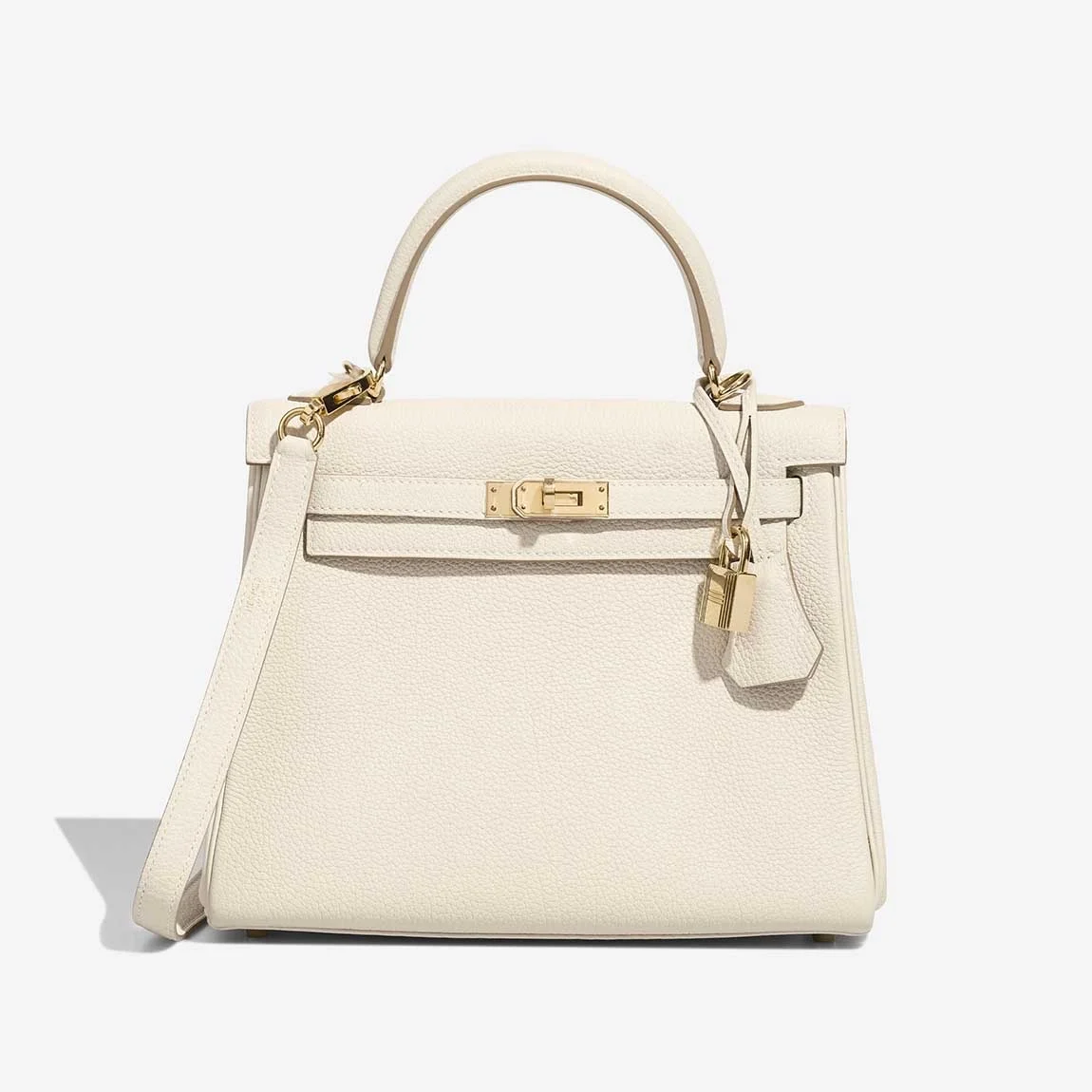 에르메스 켈리 25 르투르네 크레 골드 하드웨어 (100% HAND MADE)