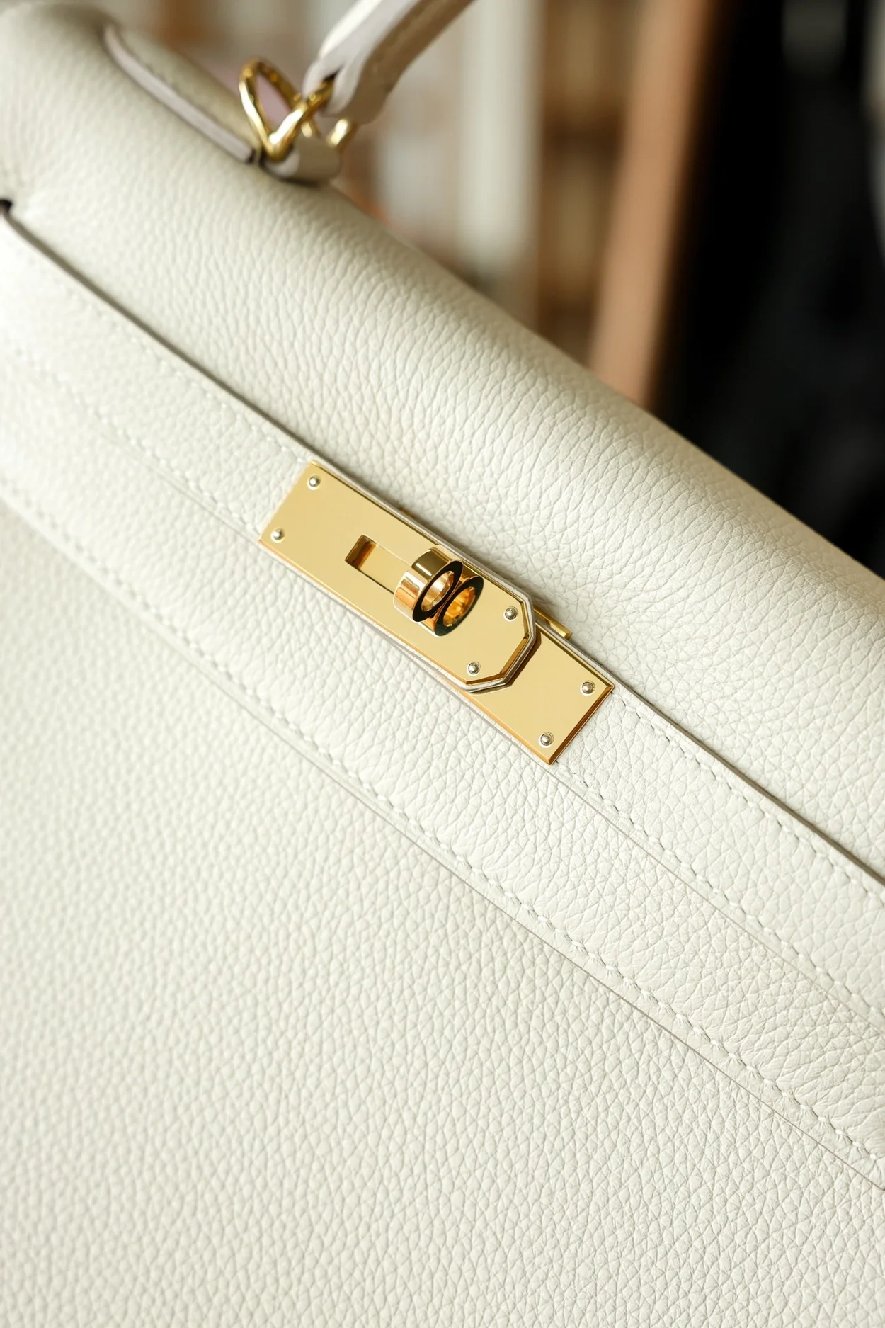 에르메스 켈리 25 르투르네 크레 골드 하드웨어 (100% HAND MADE)