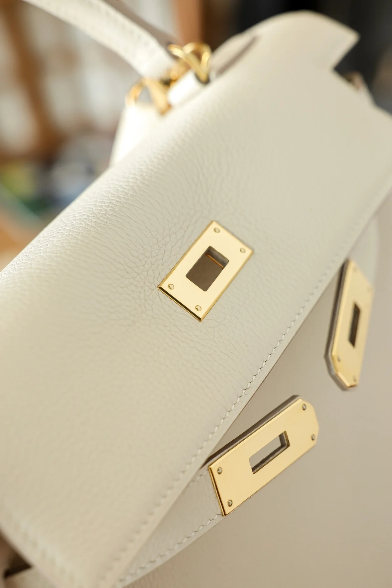 에르메스 켈리 25 르투르네 크레 골드 하드웨어 (100% HAND MADE)