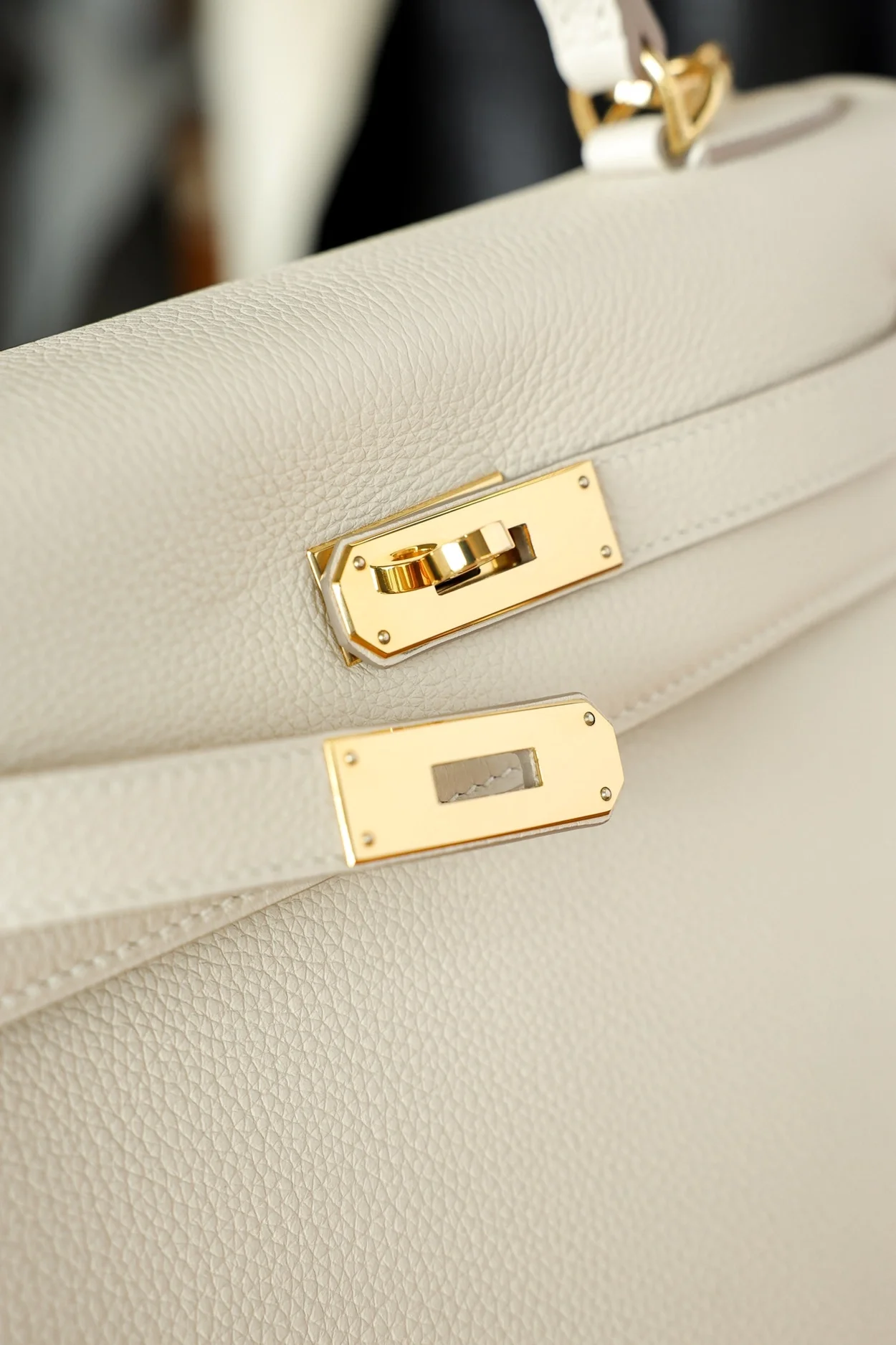 에르메스 켈리 25 르투르네 크레 골드 하드웨어 (100% HAND MADE)