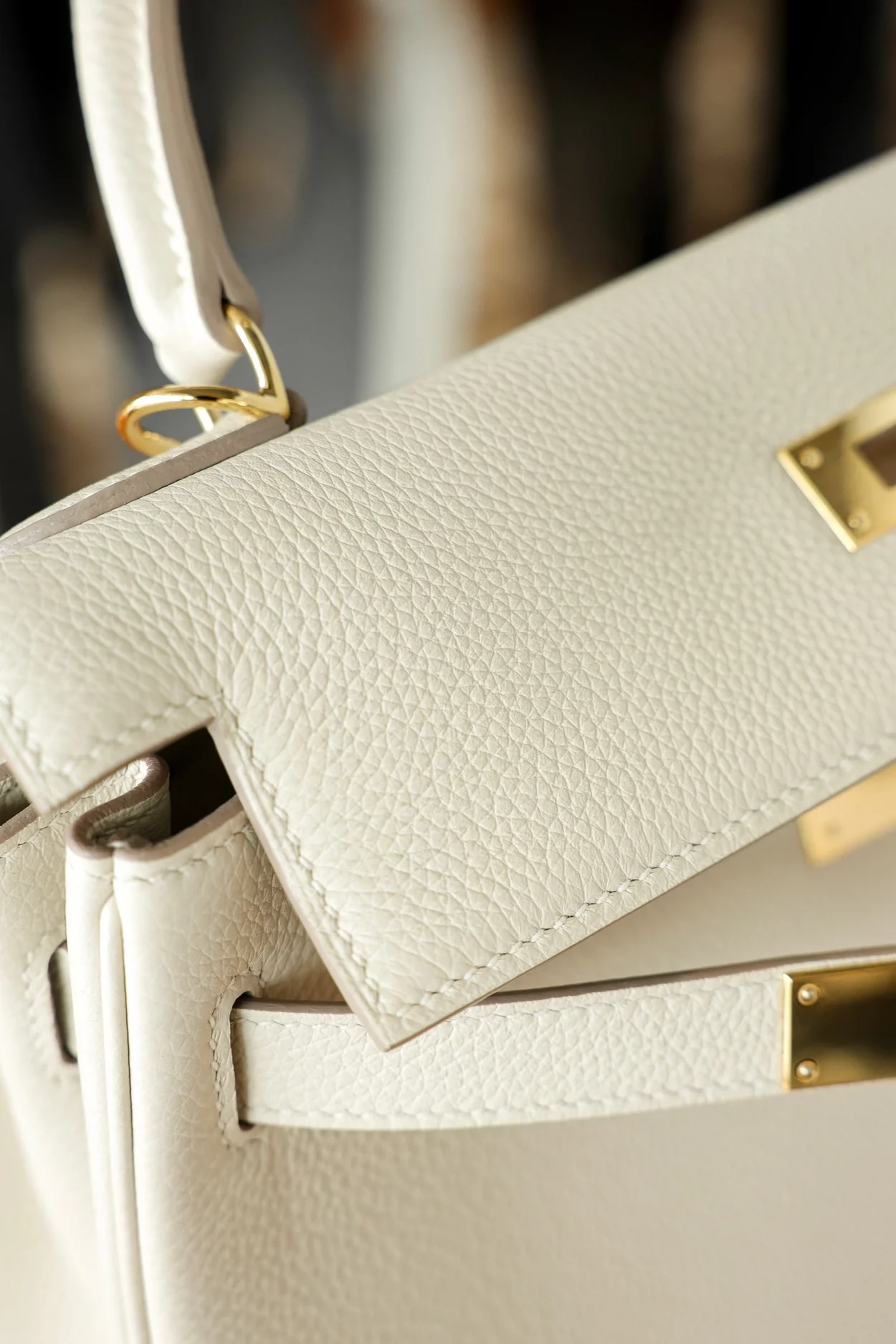 에르메스 켈리 25 르투르네 크레 골드 하드웨어 (100% HAND MADE)