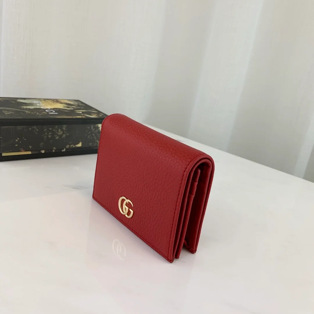 구찌 GG 마몽 가죽 카드케이스