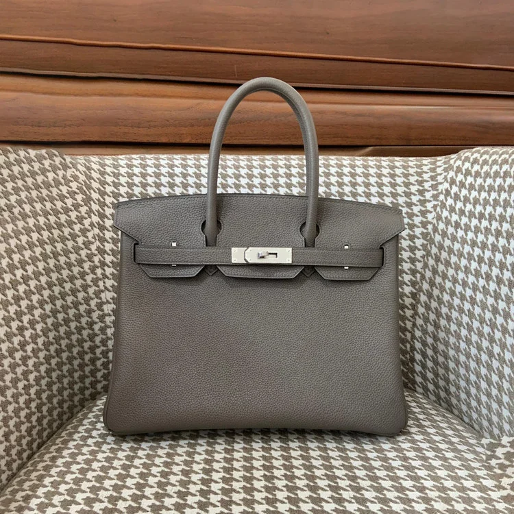 에르메스 버킨 30 르투르네 주석회색 실버 하드웨어 (100% HAND MADE)