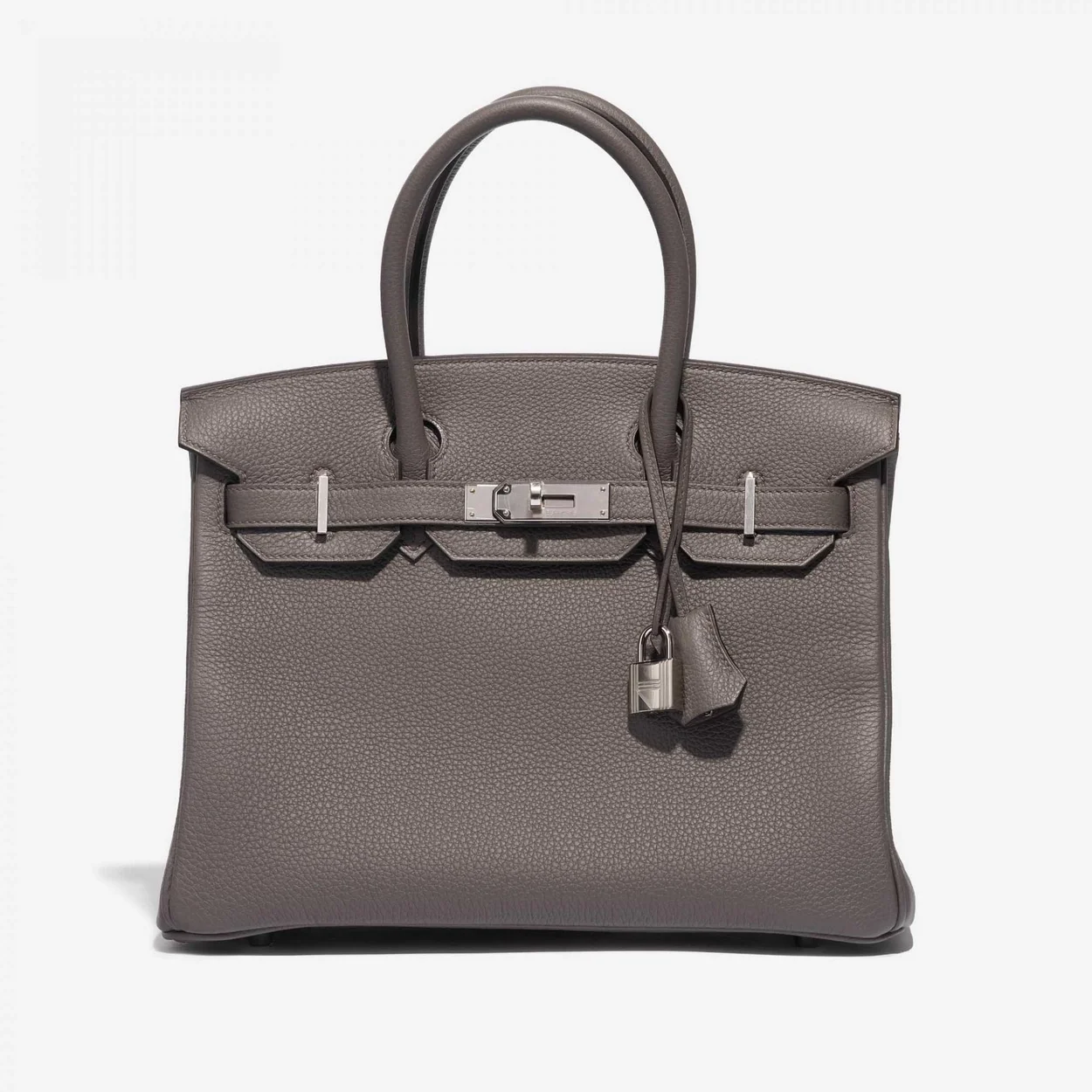 에르메스 버킨 30 르투르네 주석회색 실버 하드웨어 (100% HAND MADE)