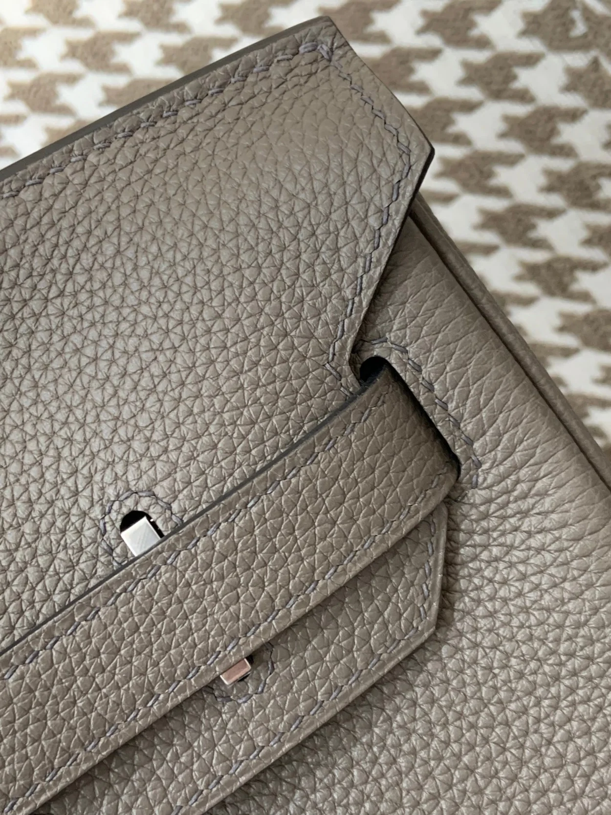 에르메스 버킨 30 르투르네 주석회색 실버 하드웨어 (100% HAND MADE)