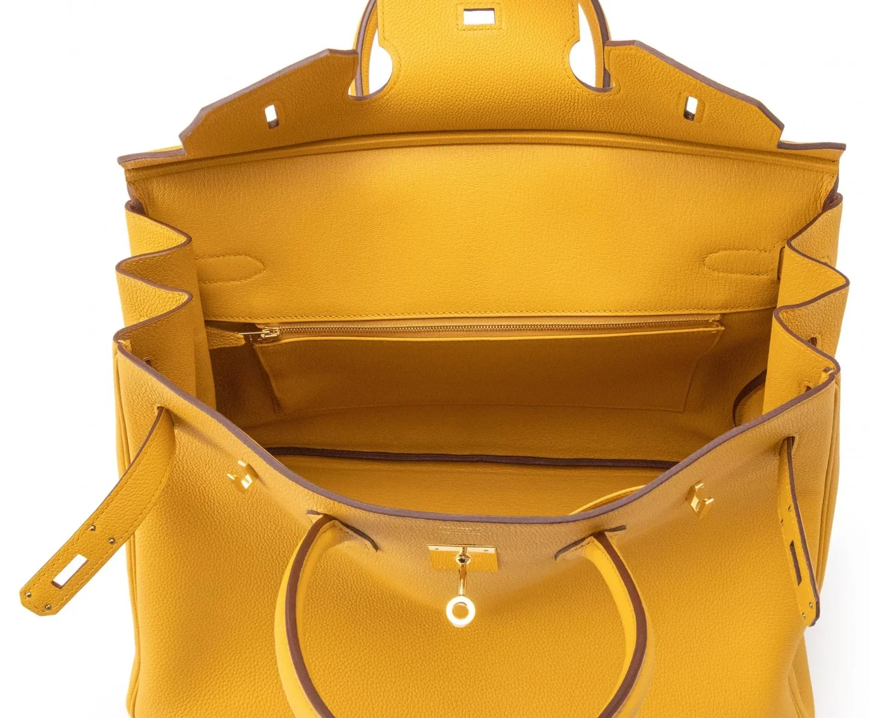 에르메스 버킨 30 르투르네 엠버 옐로우 골드 하드웨어 (100% HAND MADE)