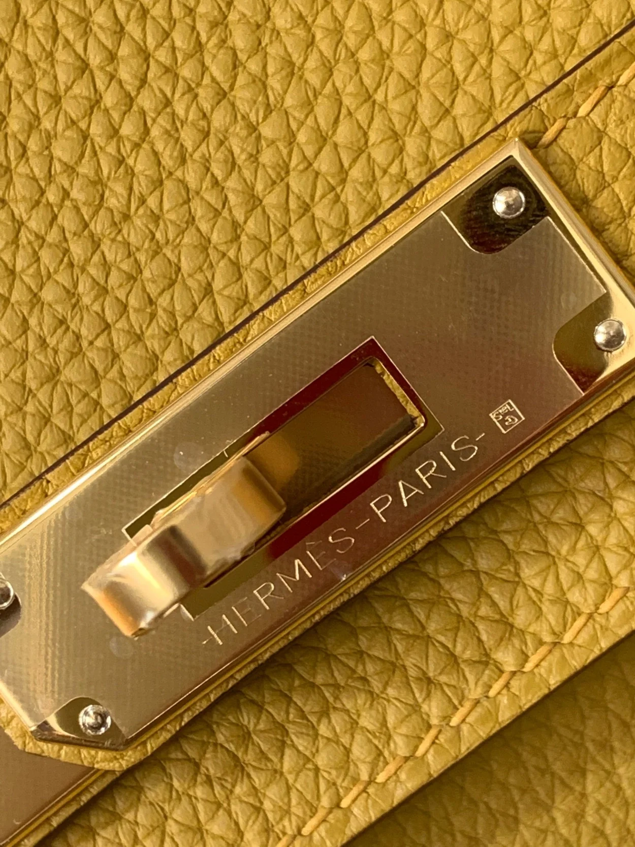 에르메스 버킨 30 르투르네 엠버 옐로우 골드 하드웨어 (100% HAND MADE)