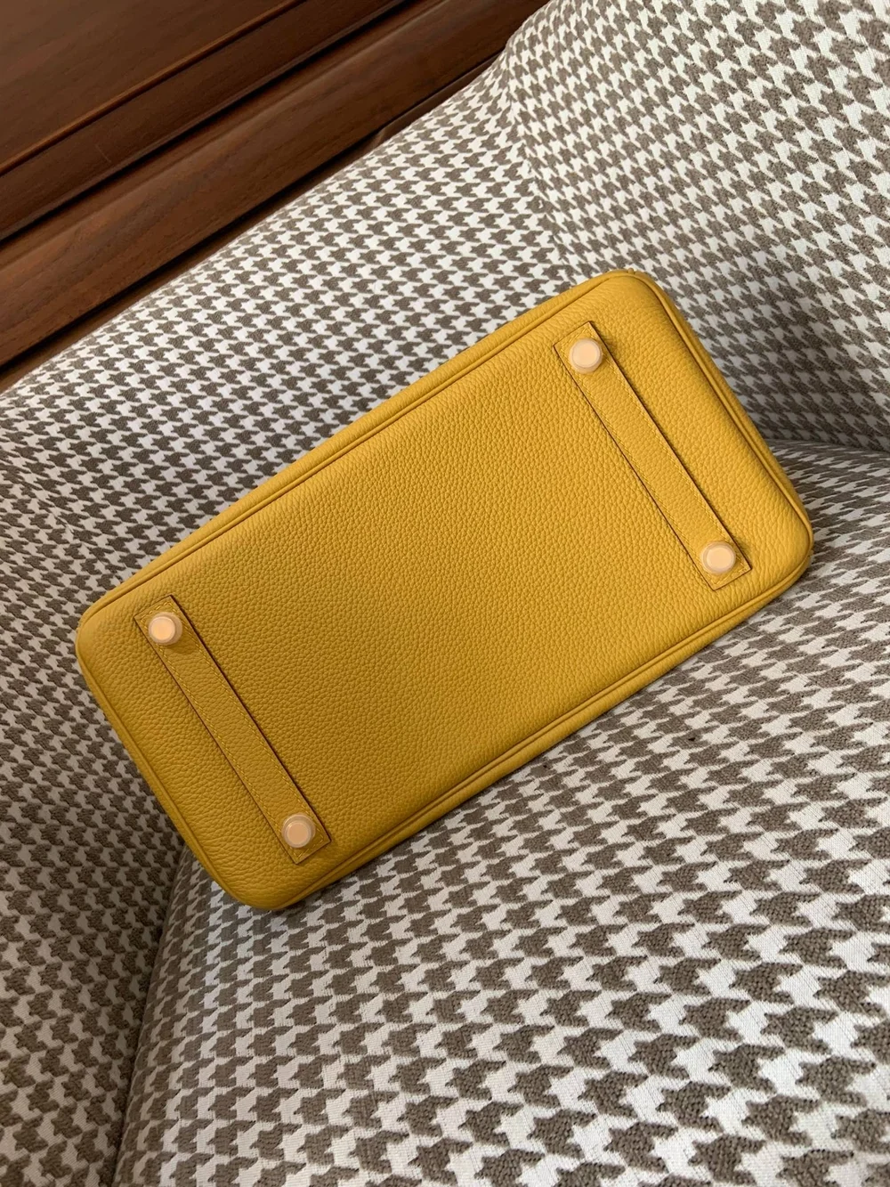 에르메스 버킨 30 르투르네 엠버 옐로우 골드 하드웨어 (100% HAND MADE)