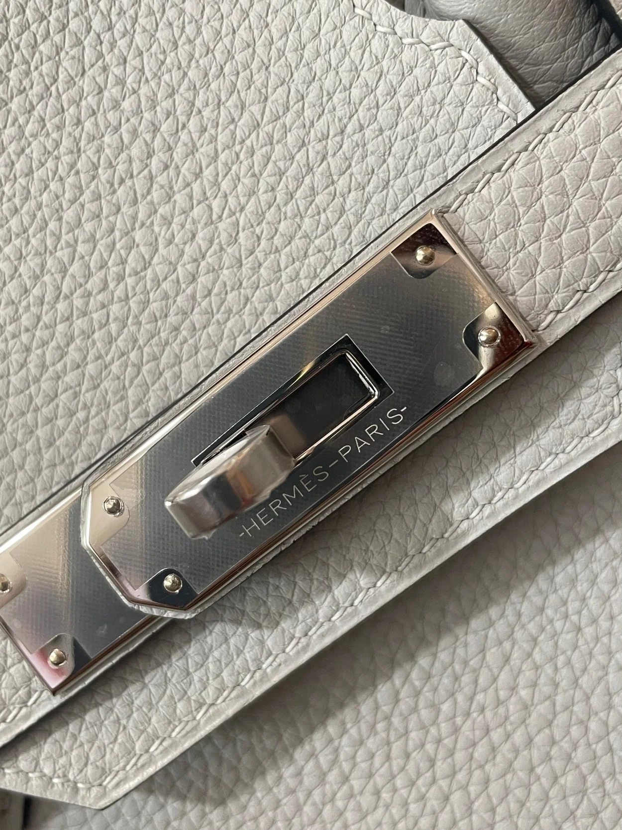 에르메스 버킨 30 르투르네 홀리 그레일 블루 실버 하드웨어 (100% HAND MADE)