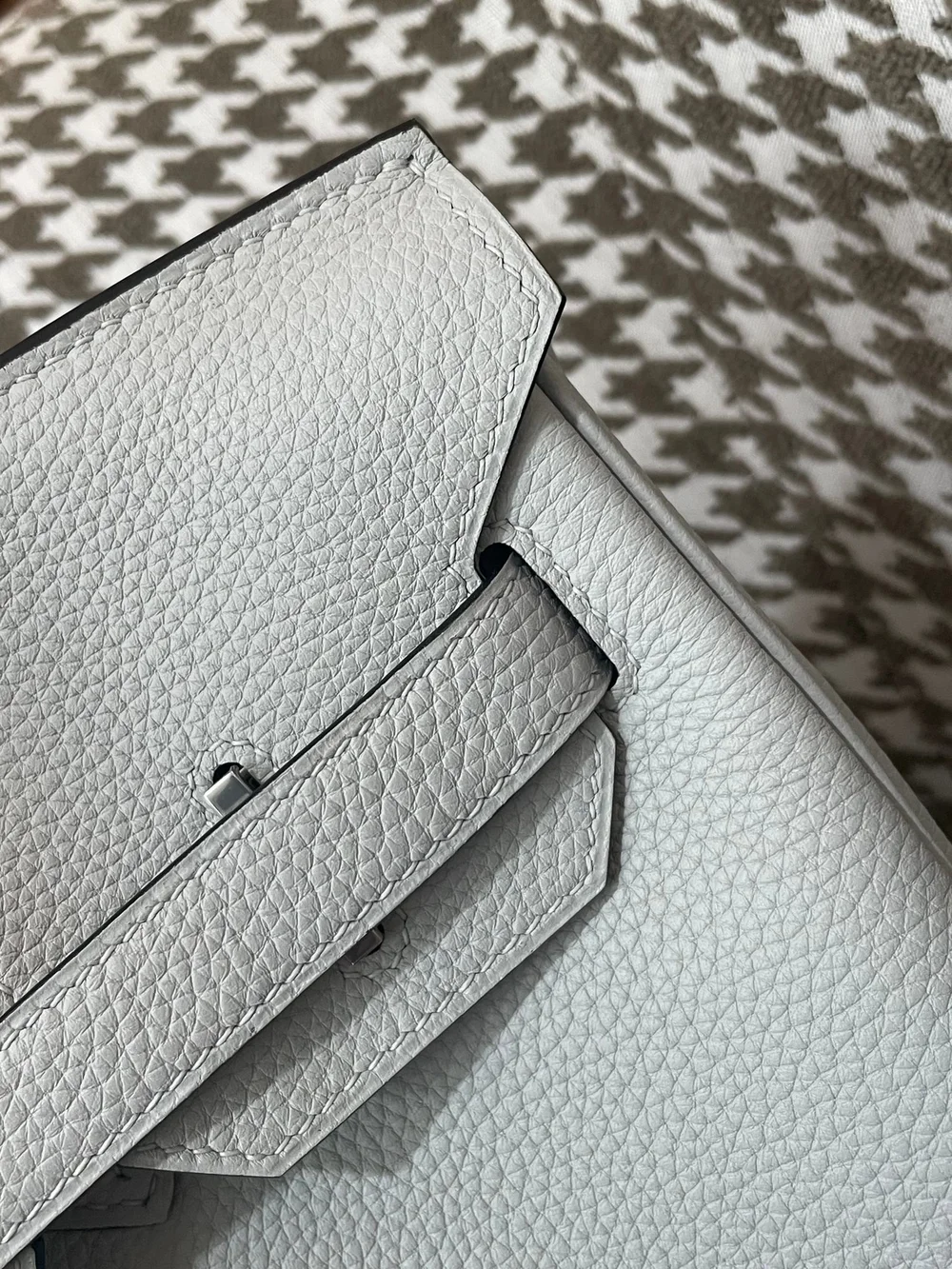 에르메스 버킨 30 르투르네 홀리 그레일 블루 실버 하드웨어 (100% HAND MADE)