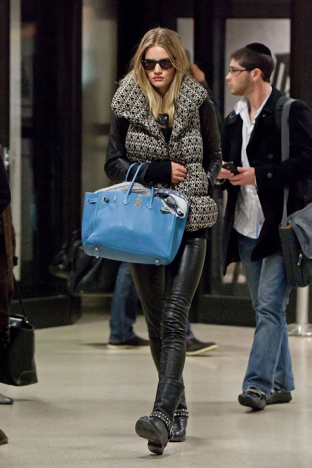 에르메스 버킨 30 르투르네 데님 블루 실버 하드웨어 (100% HAND MADE)