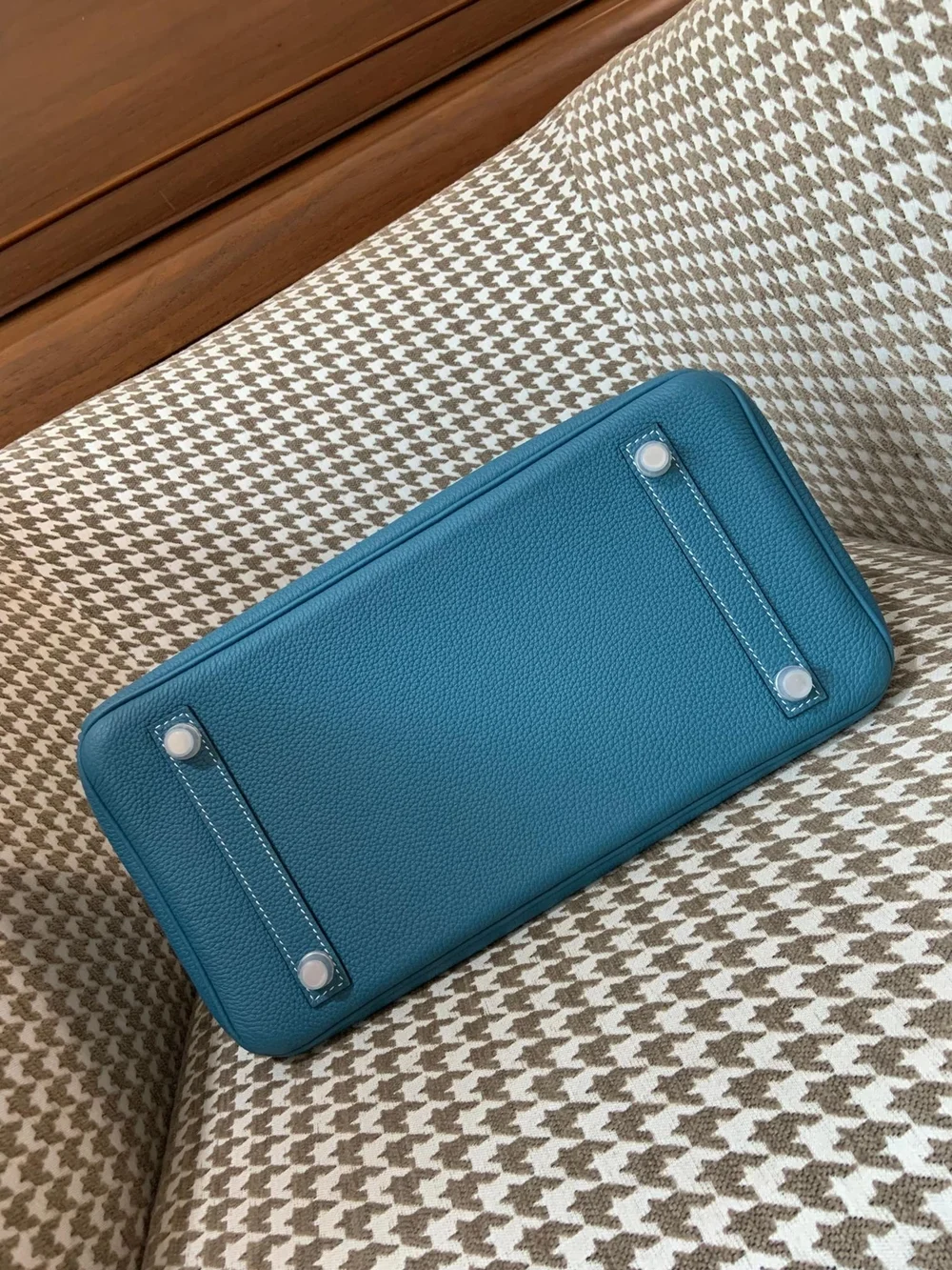 에르메스 버킨 30 르투르네 데님 블루 실버 하드웨어 (100% HAND MADE)