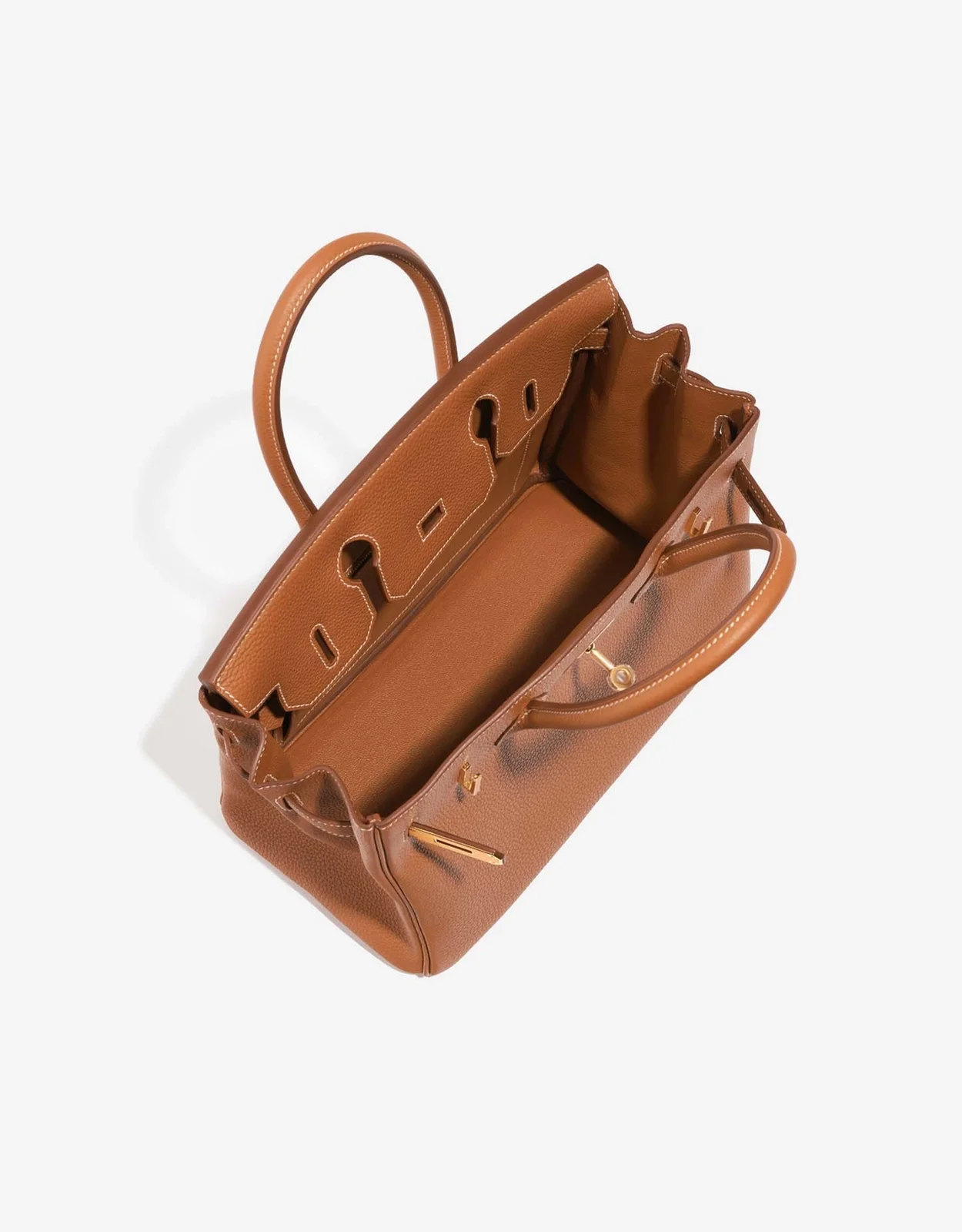 에르메스 버킨 30 르투르네 골드 브라운 골드 하드웨어 (100% HAND MADE)