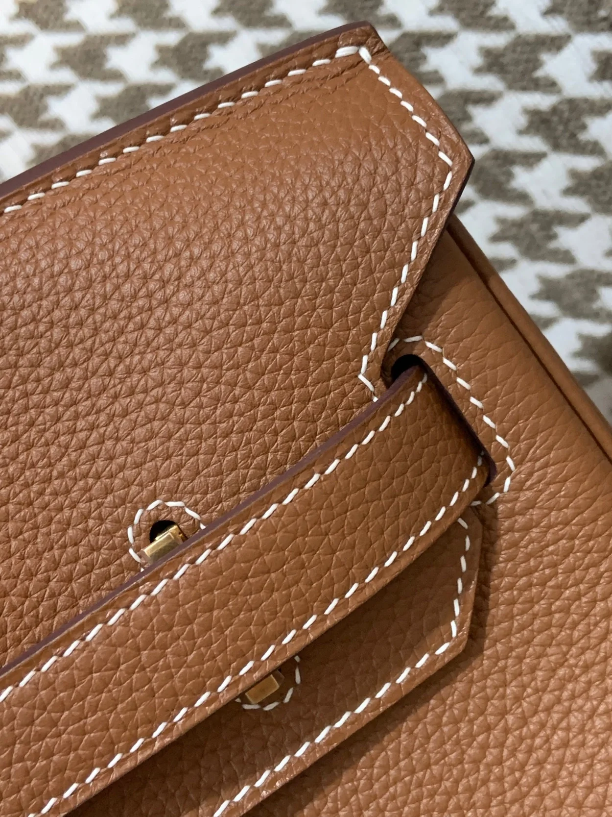 에르메스 버킨 30 르투르네 골드 브라운 골드 하드웨어 (100% HAND MADE)