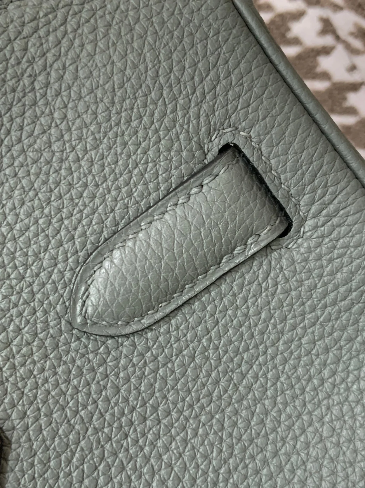 에르메스 버킨 30 르투르네 아몬드 그린 실버 하드웨어 (100% HAND MADE)