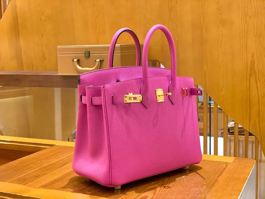 에르메스 버킨 25 르투르네 매그놀리아 핑크 골드 하드웨어 (100% HAND MADE)