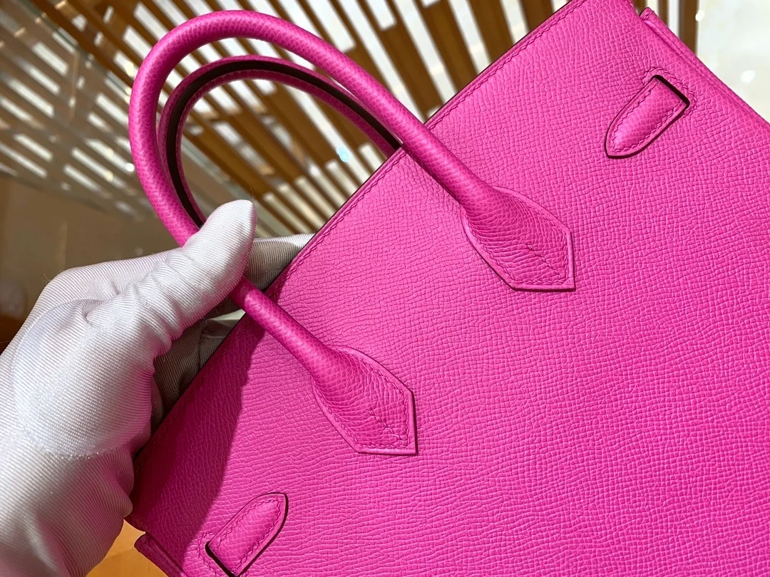 에르메스 버킨 25 르투르네 매그놀리아 핑크 골드 하드웨어 (100% HAND MADE)