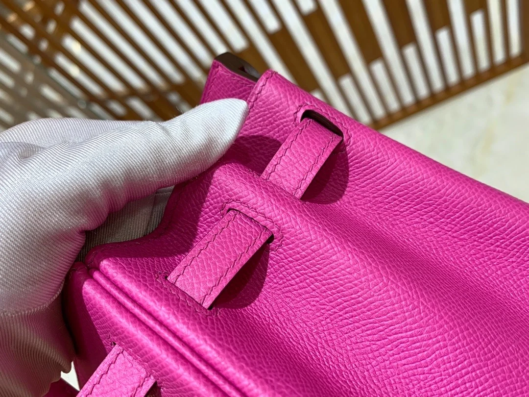 에르메스 버킨 25 르투르네 매그놀리아 핑크 골드 하드웨어 (100% HAND MADE)