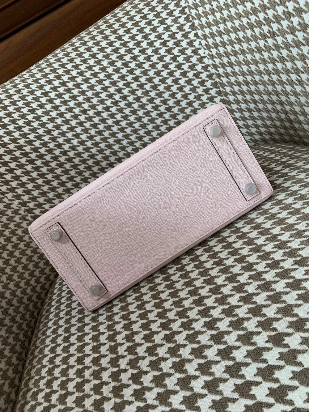 에르메스 버킨 25 셀리에 판타지 핑크 퍼플 실버 하드웨어 (100% HAND MADE)