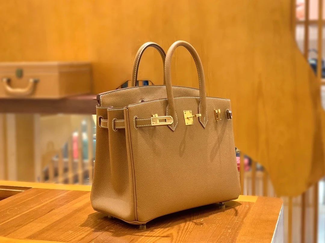에르메스 버킨 25 르투르네 골드 브라운 골드 하드웨어 (100% HAND MADE)