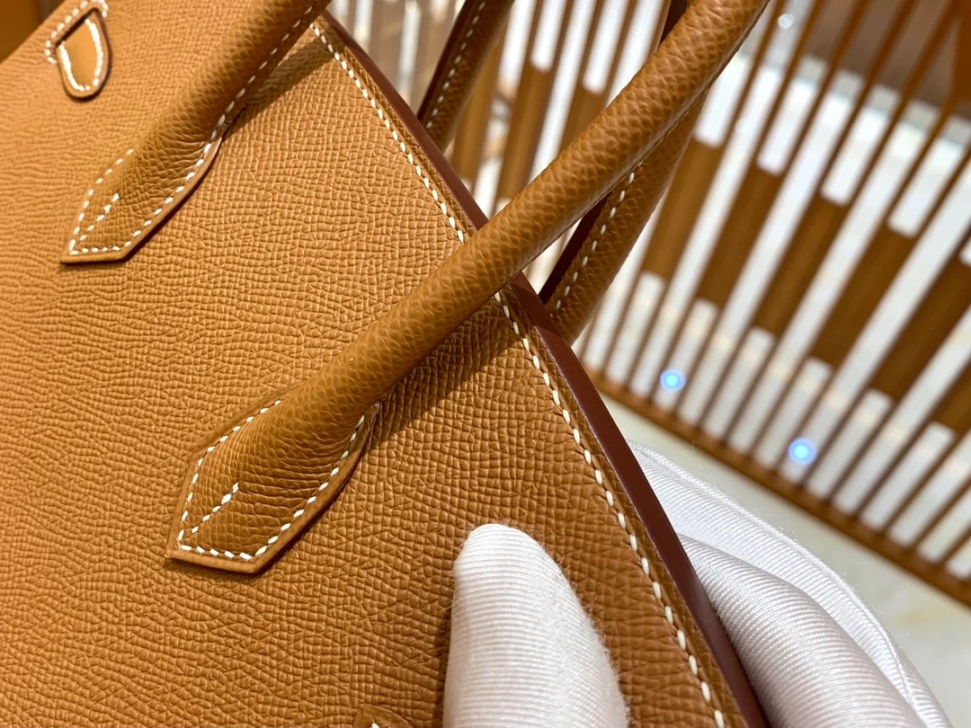 에르메스 버킨 25 르투르네 골드 브라운 골드 하드웨어 (100% HAND MADE)