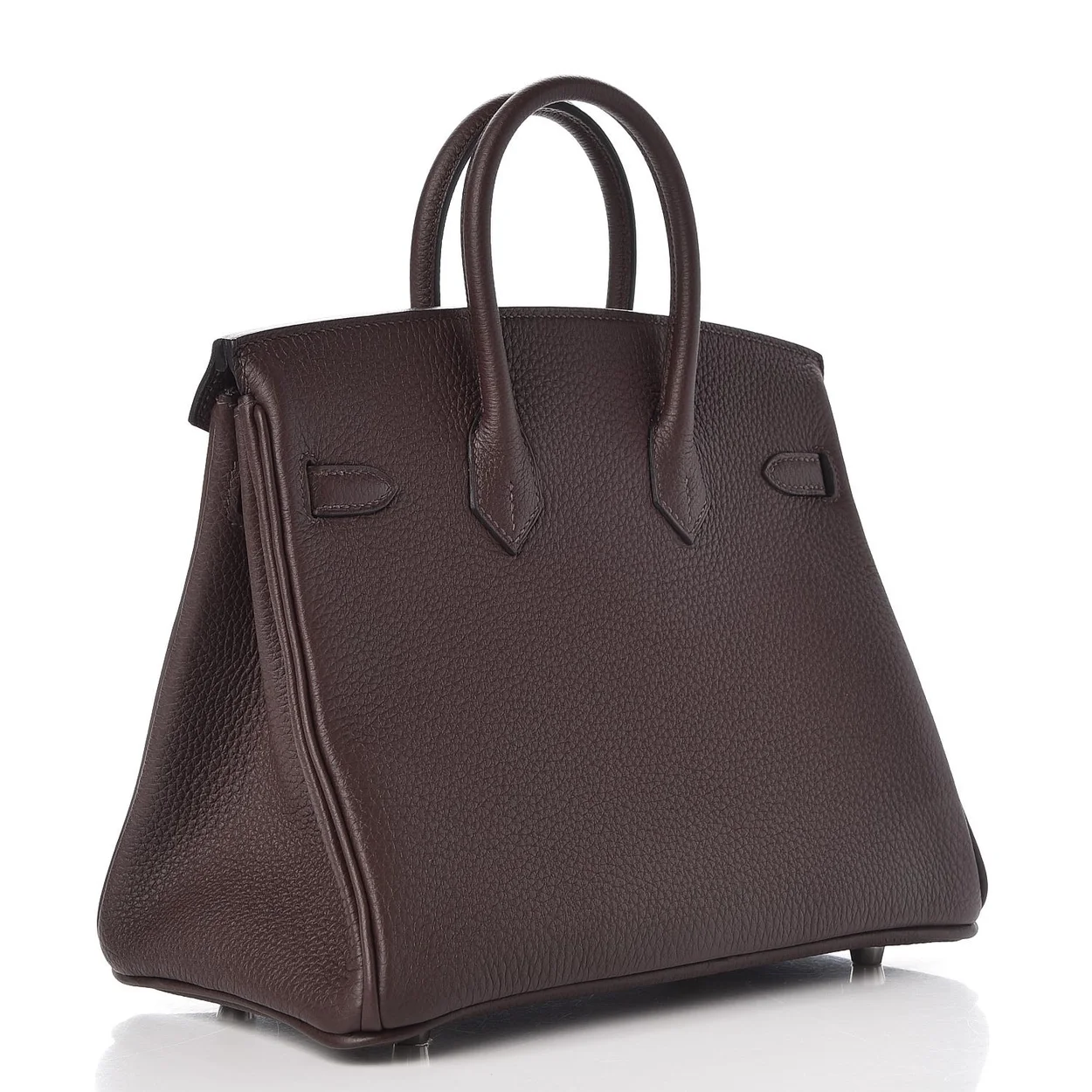 에르메스 버킨 25 르투르네 초코 브라운 실버 하드웨어 (100% HAND MADE)