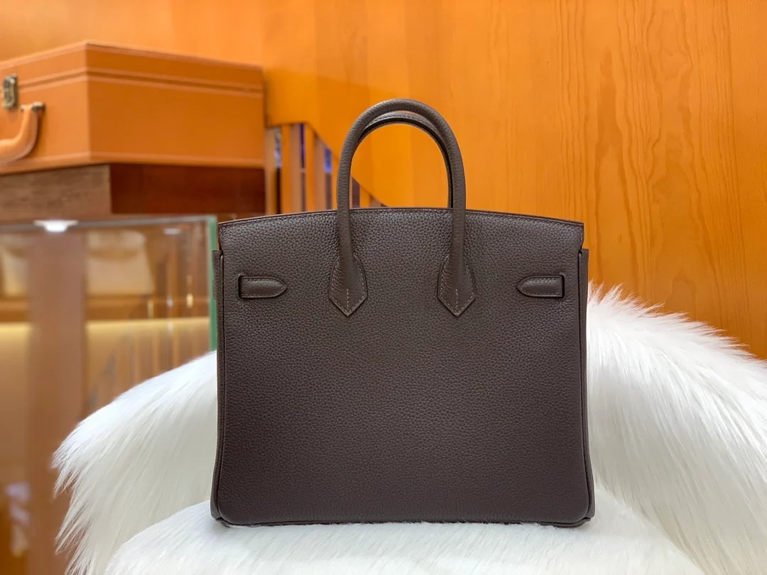 에르메스 버킨 25 르투르네 초코 브라운 골드 하드웨어 (100% HAND MADE)
