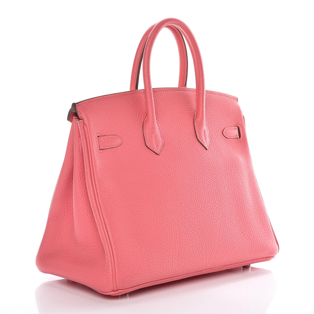 에르메스 버킨 25 르투르네 립스틱 핑크 실버 하드웨어 (100% HAND MADE)
