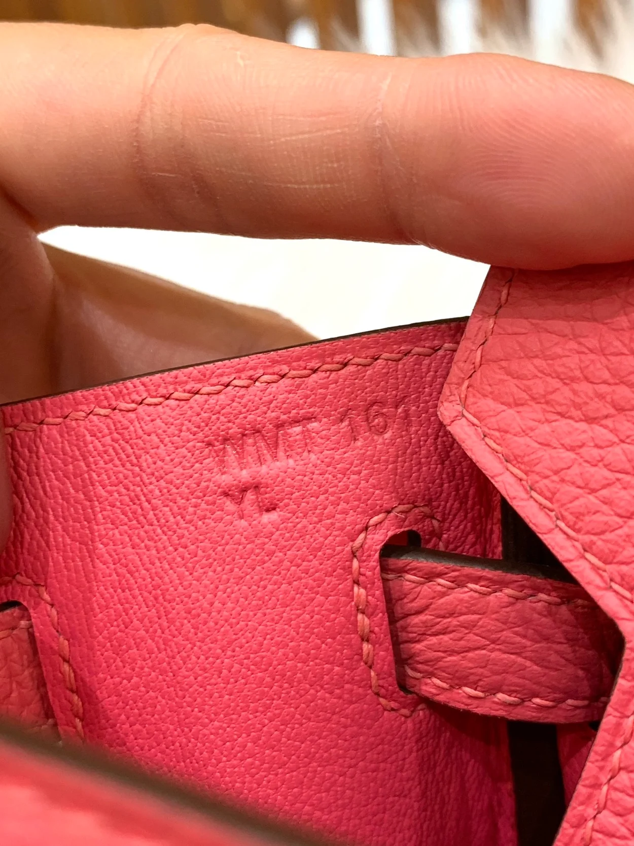 에르메스 버킨 25 르투르네 립스틱 핑크 실버 하드웨어 (100% HAND MADE)