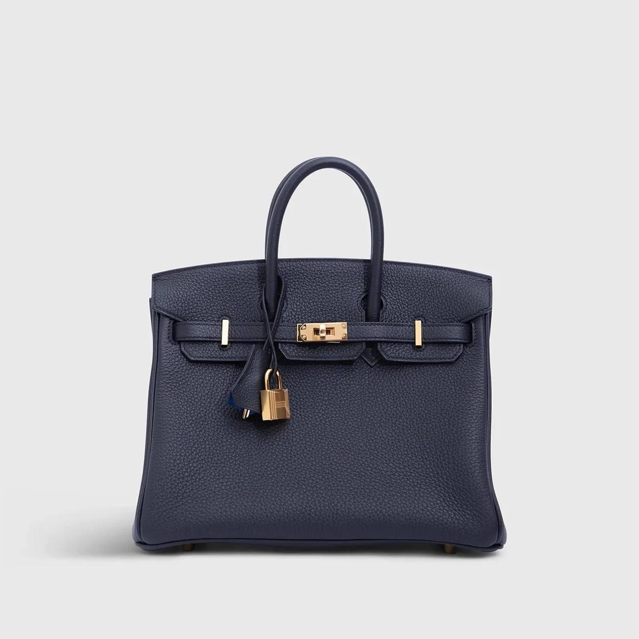 에르메스 버킨 25 르투르네 사파이어 블루 골드 하드웨어 (100% HAND MADE)