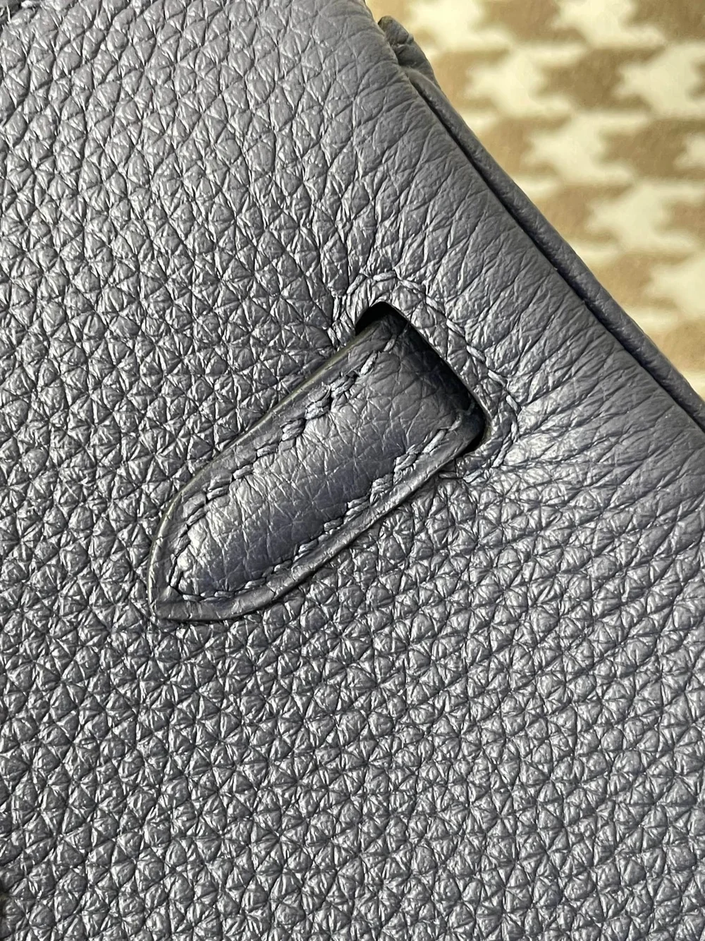 에르메스 버킨 25 르투르네 사파이어 블루 골드 하드웨어 (100% HAND MADE)