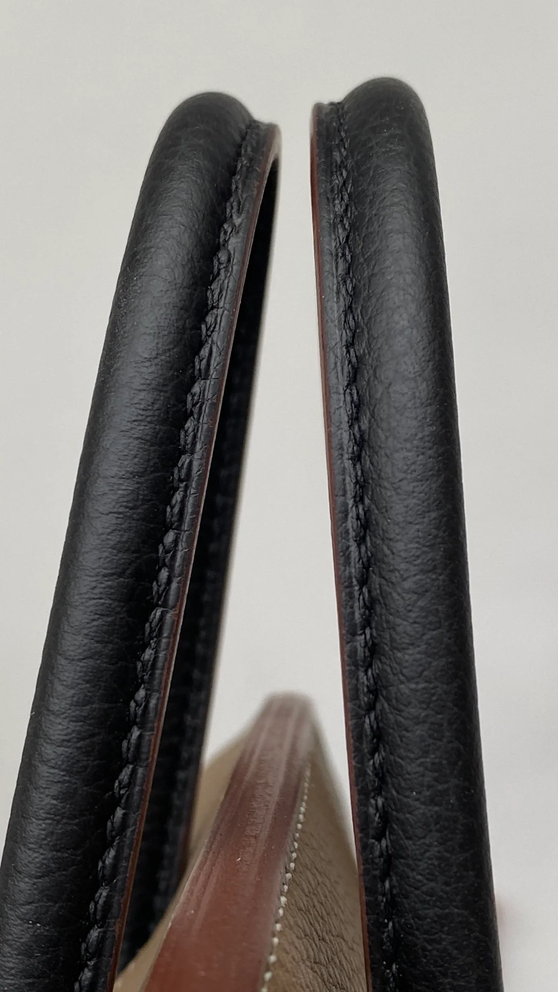 에르메스 버킨 25 르투르네 스페셜 오더 브라운 & 네이비 투톤 골드 하드웨어 (100% HAND MADE)