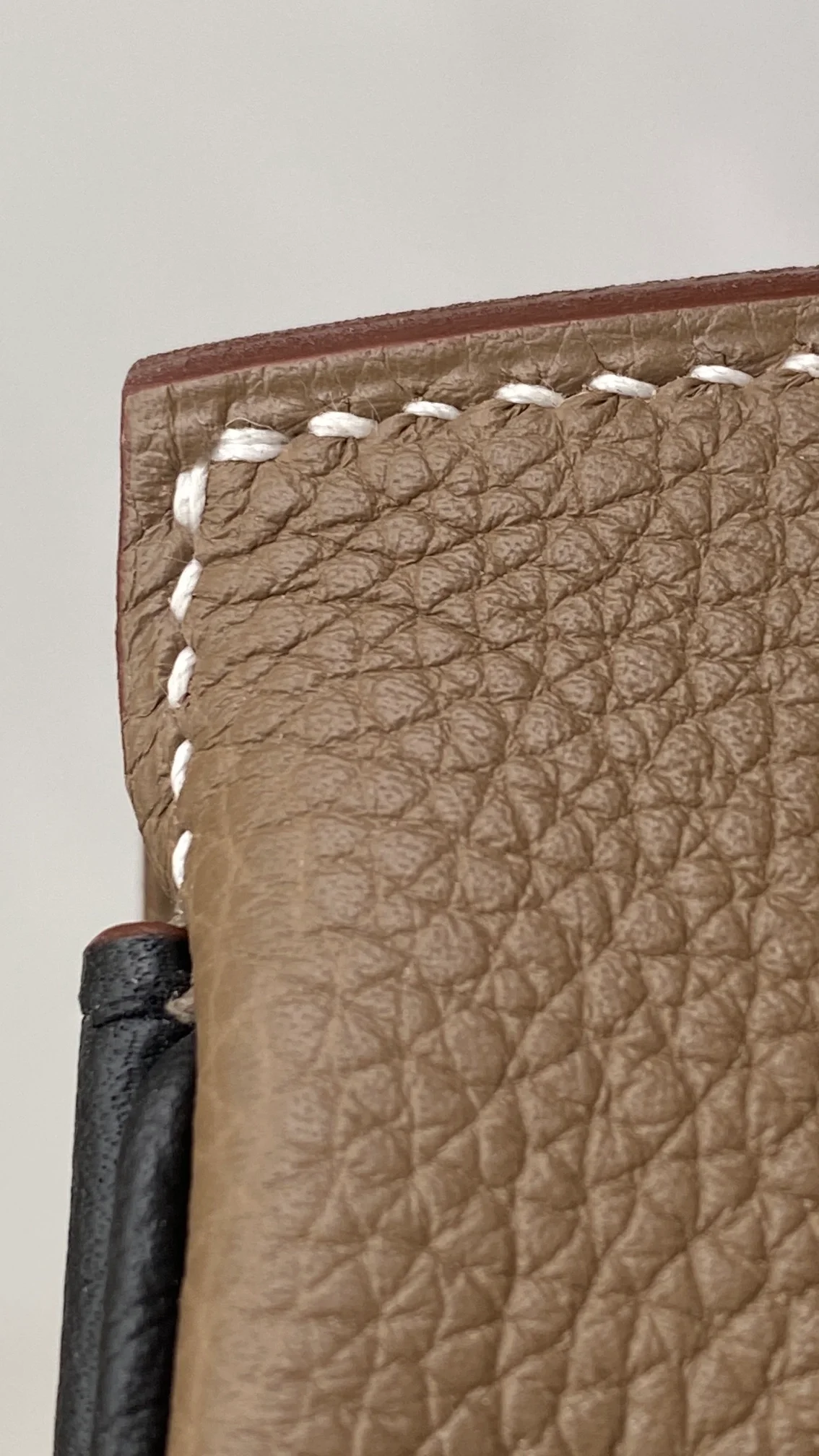 에르메스 버킨 25 르투르네 스페셜 오더 브라운 & 네이비 투톤 골드 하드웨어 (100% HAND MADE)