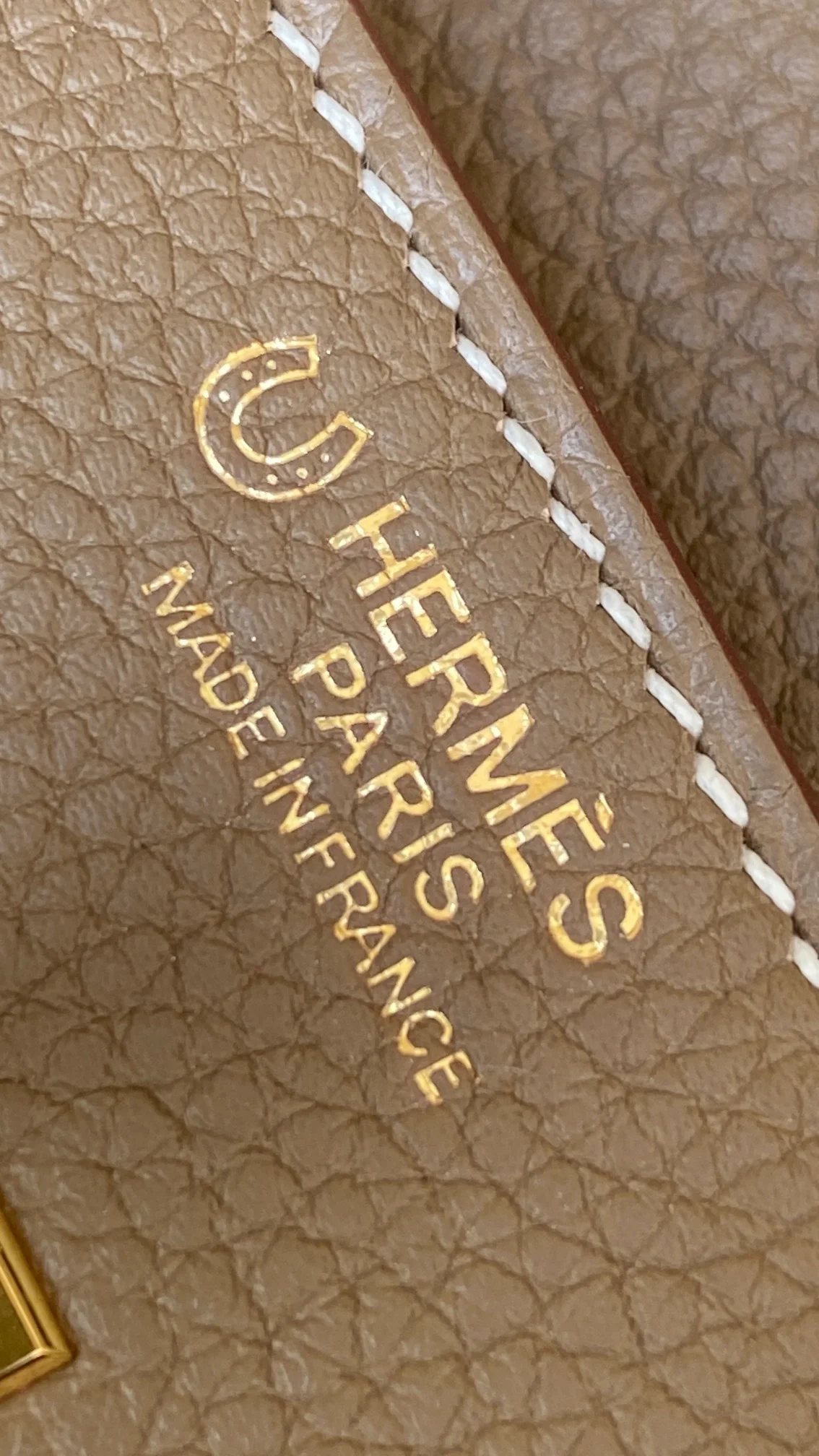 에르메스 버킨 25 르투르네 스페셜 오더 브라운 & 네이비 투톤 골드 하드웨어 (100% HAND MADE)