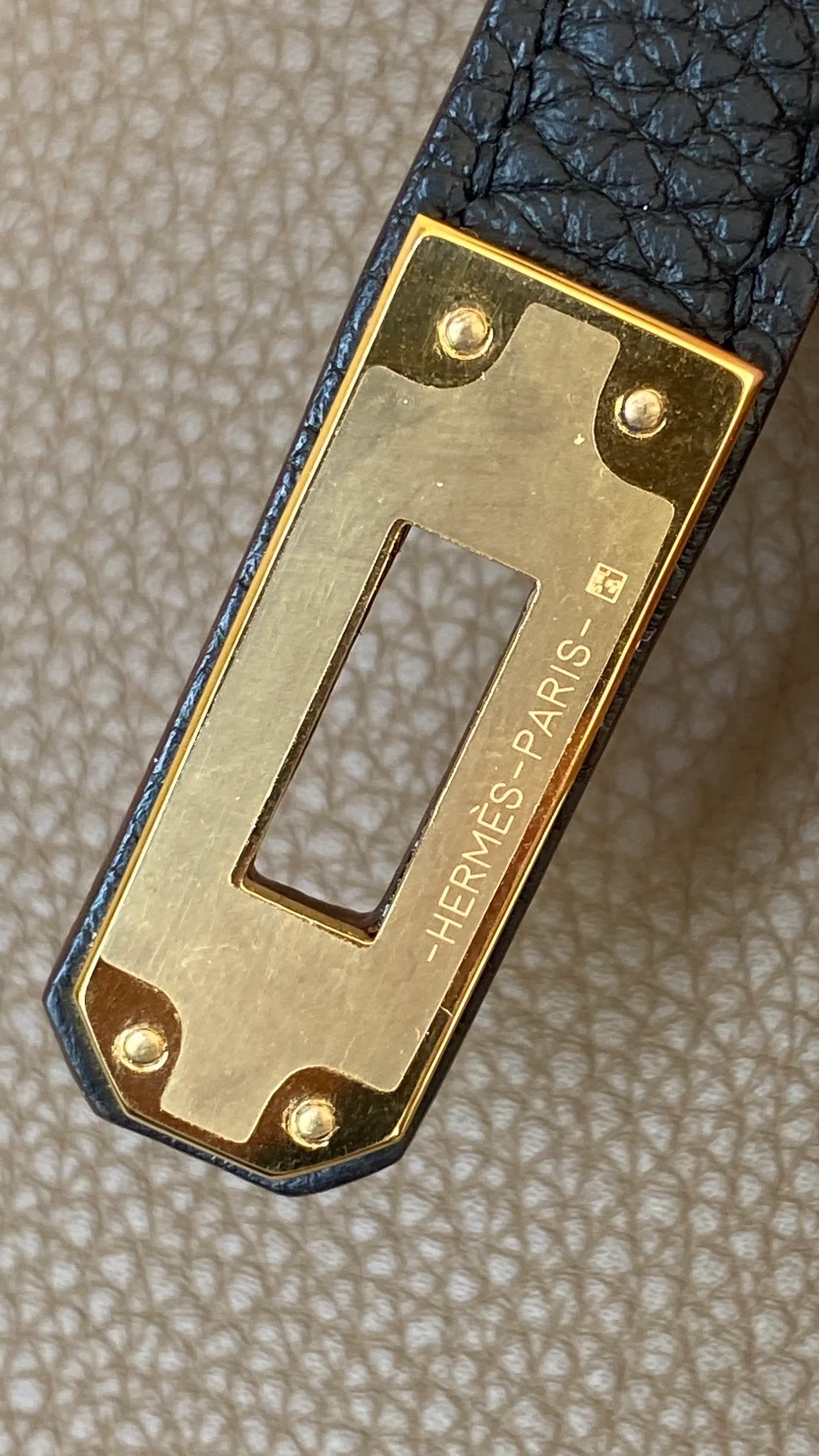 에르메스 버킨 25 르투르네 스페셜 오더 브라운 & 네이비 투톤 골드 하드웨어 (100% HAND MADE)