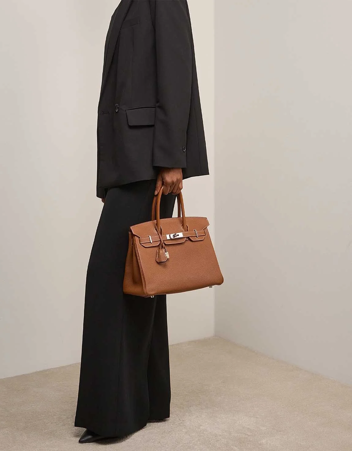 에르메스 버킨 30 르투르네 브라운 팔라듐 하드웨어 (100% HAND MADE)