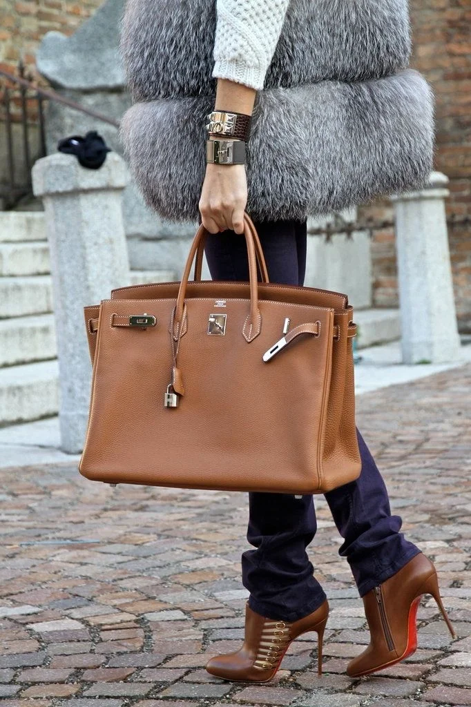 에르메스 버킨 30 르투르네 브라운 팔라듐 하드웨어 (100% HAND MADE)