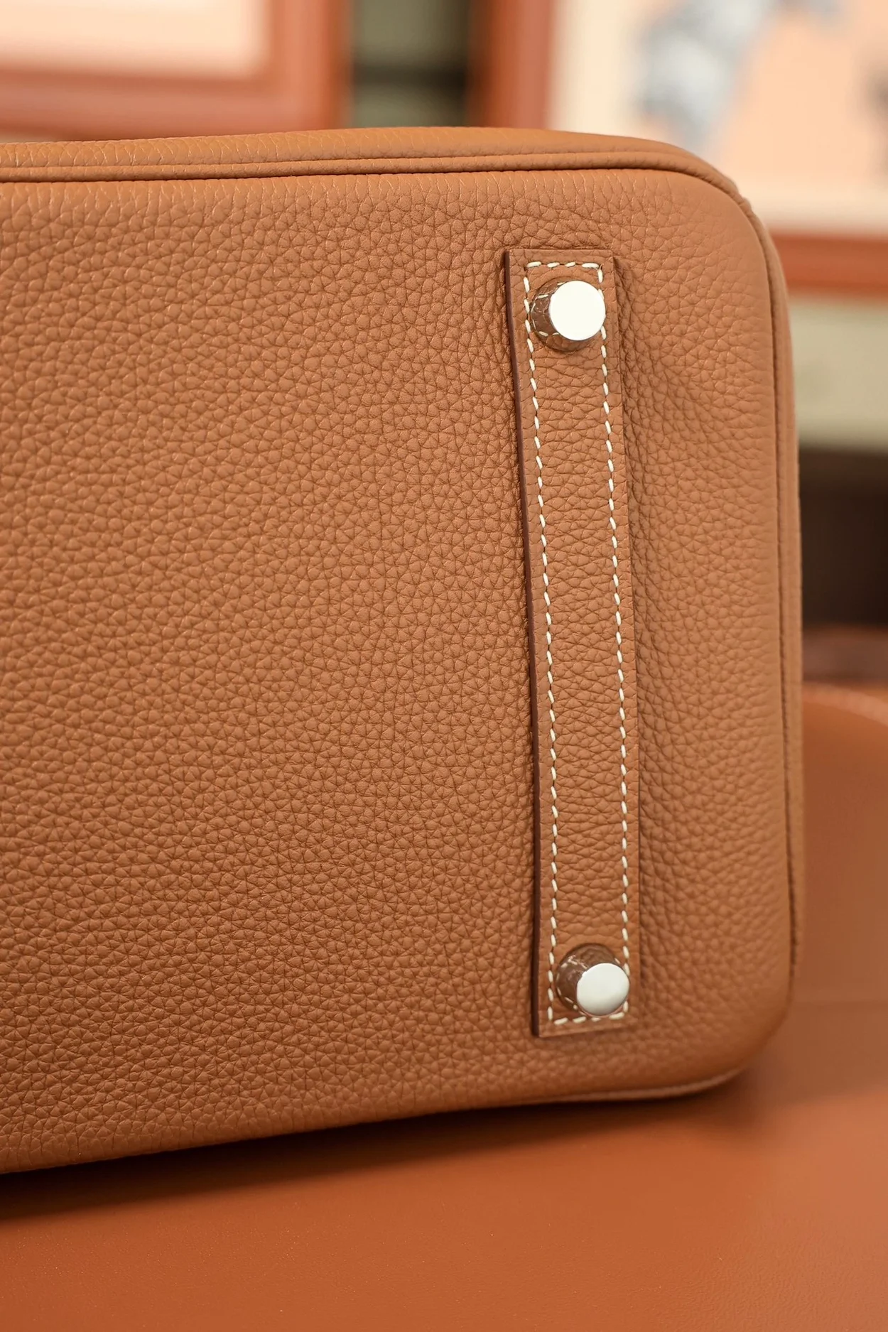 에르메스 버킨 30 르투르네 브라운 팔라듐 하드웨어 (100% HAND MADE)