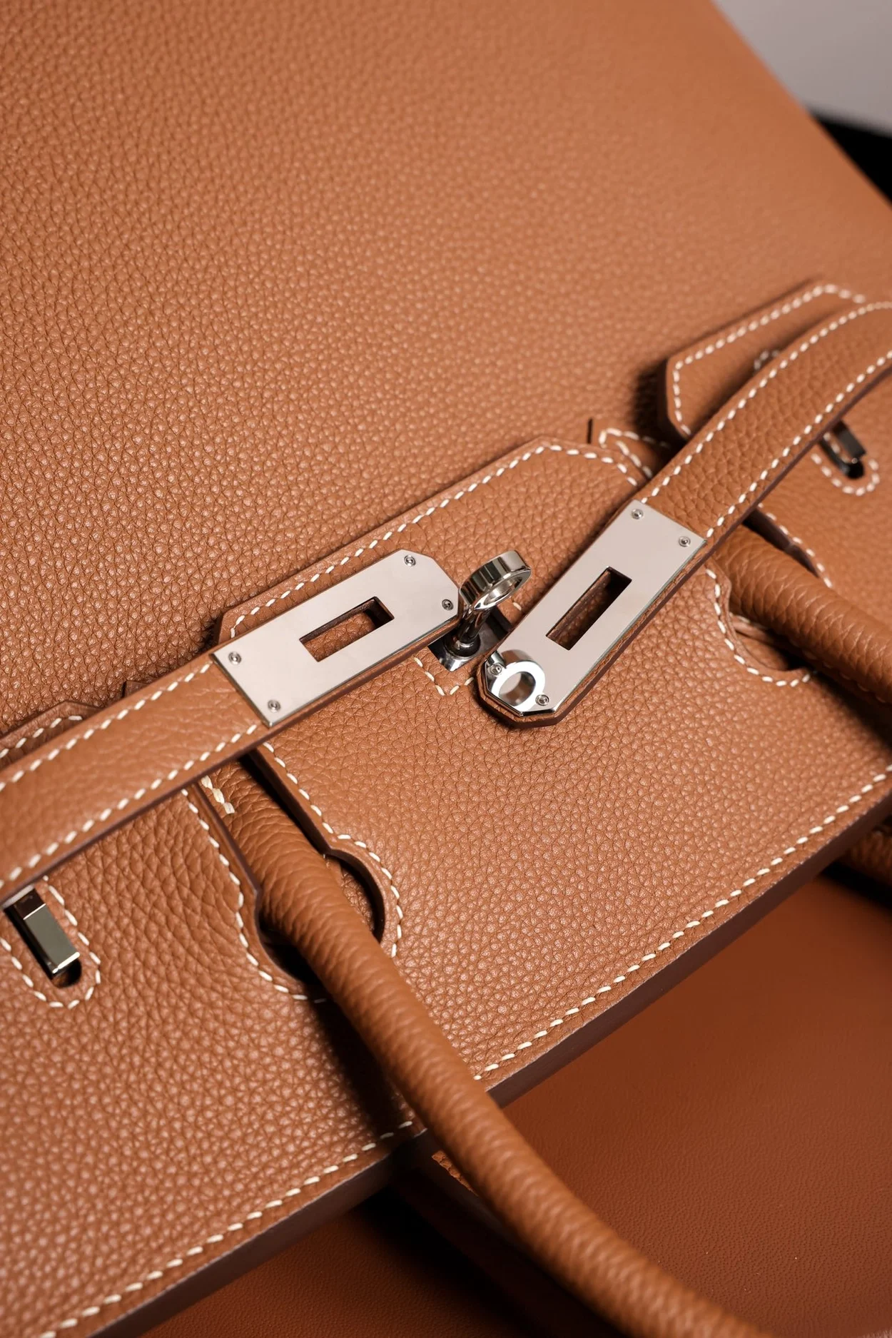 에르메스 버킨 30 르투르네 브라운 팔라듐 하드웨어 (100% HAND MADE)