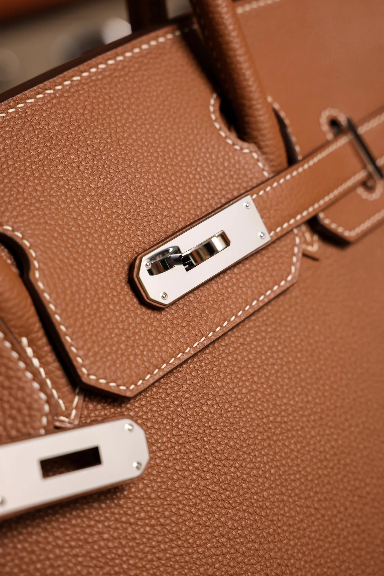 에르메스 버킨 30 르투르네 브라운 팔라듐 하드웨어 (100% HAND MADE)