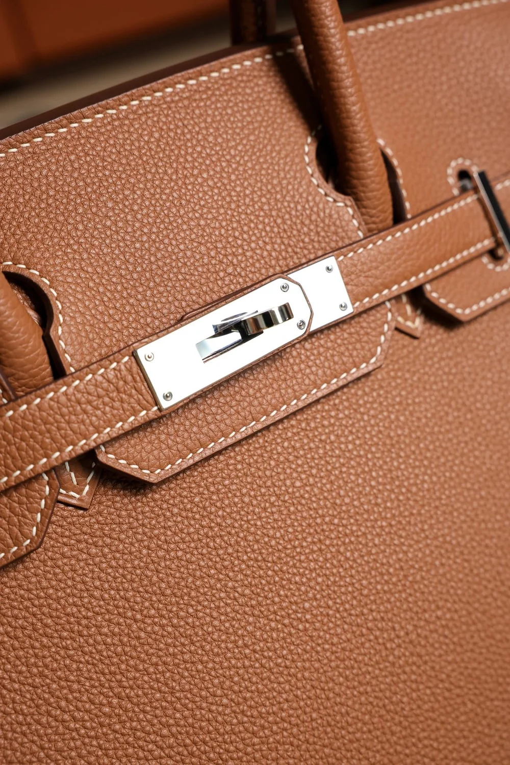 에르메스 버킨 30 르투르네 브라운 팔라듐 하드웨어 (100% HAND MADE)