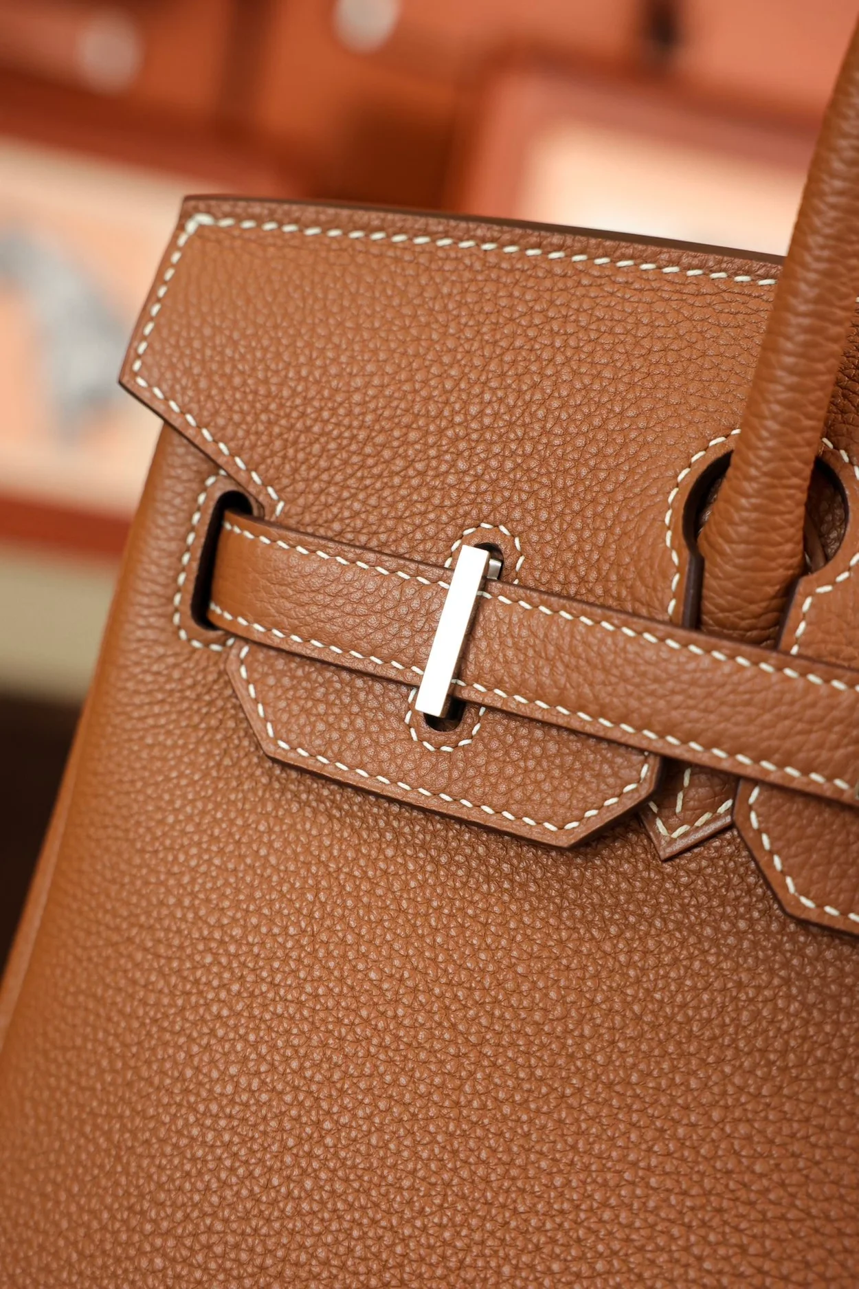 에르메스 버킨 30 르투르네 브라운 팔라듐 하드웨어 (100% HAND MADE)